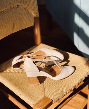 Coclico Odile Heel - ecru Coclico Odile Heel - ecru