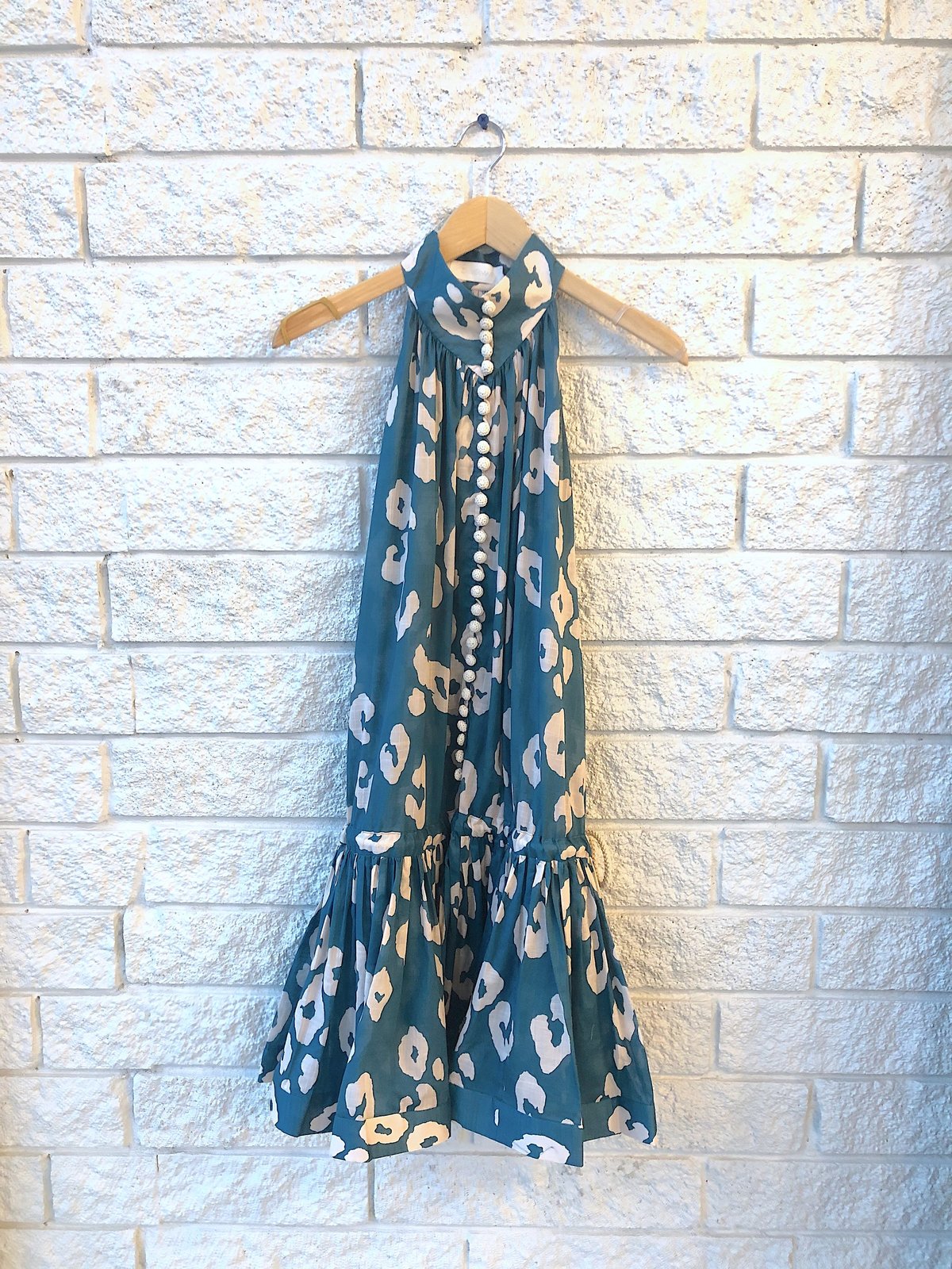 shelly mini dress blue Laney Dress