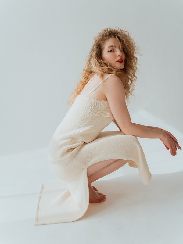st agni sculpted knit dress St. Agni | Sculpted Knit Dress