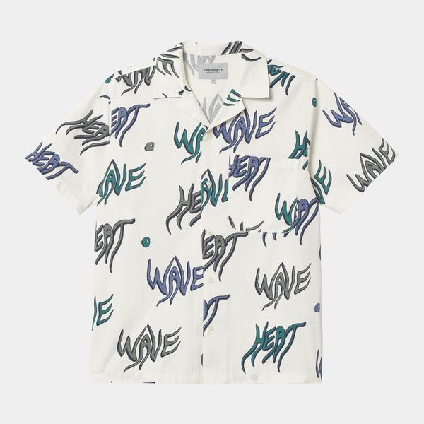 CARHARTT WIP S/S Heat Wave Shirt - Wax CARHARTT WIP S/S Heat Wave Shirt - Wax