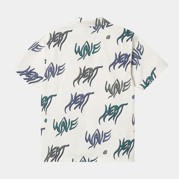 CARHARTT WIP S/S Heat Wave Shirt - Wax CARHARTT WIP S/S Heat Wave Shirt - Wax