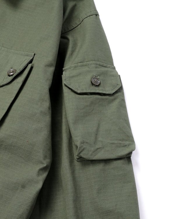 Engineered Garments cotton ripstop Explorer Shirt Jacket - Olive