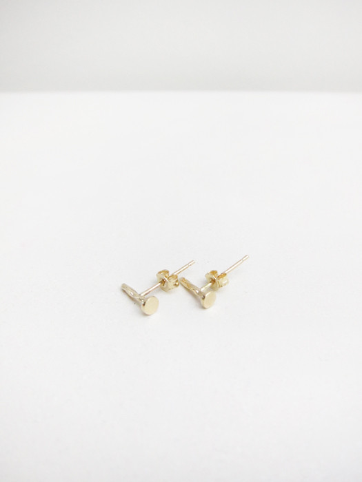 Lauren Klassen Tiny Nail Earrings, 14k gold Lauren Klassen Tiny Nail Earrings, 14k gold