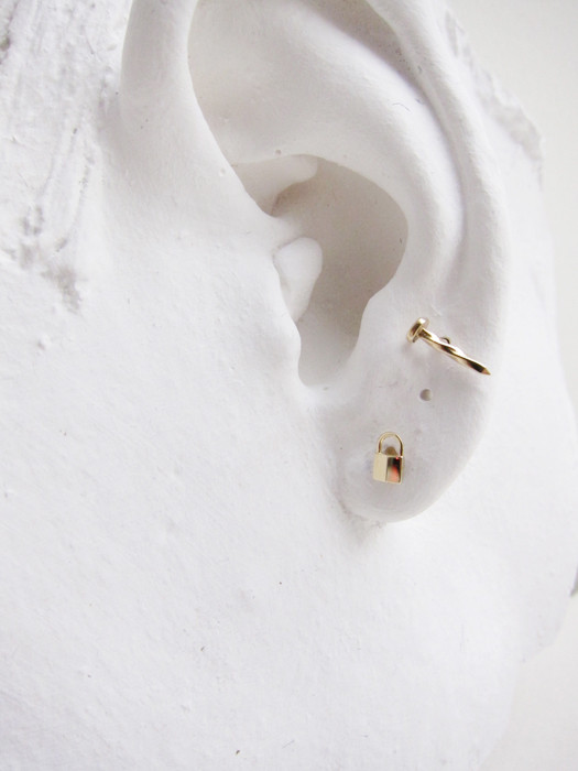 Lauren Klassen Tiny Nail Earrings, 14k gold Lauren Klassen Tiny Nail Earrings, 14k gold