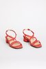 "INTENTIONALLY __________." HILLTOP sandals - Cherry - Thumbnail 5