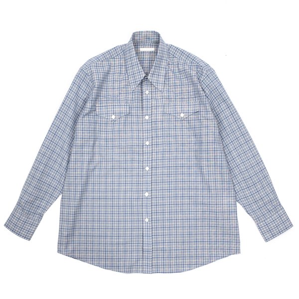 Our Legacy Ranch Shirt - Blue Check | Garmentory