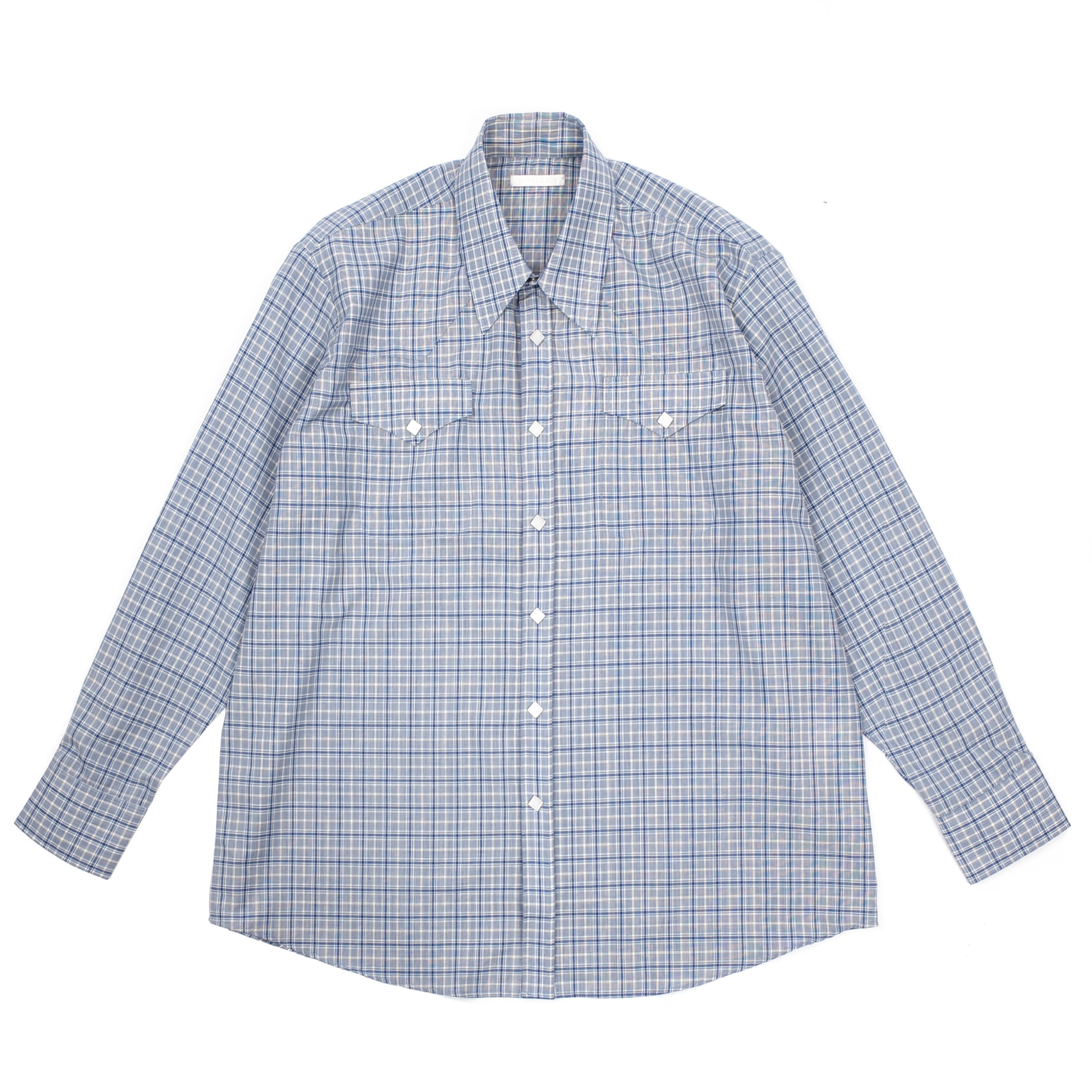 Our Legacy Ranch Shirt - Blue Check Our Legacy Ranch Shirt - Blue Check