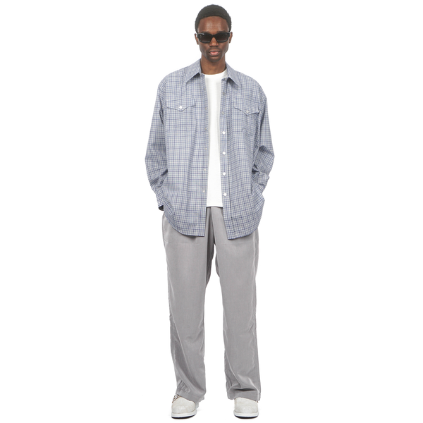 Our Legacy Ranch Shirt - Blue Check | Garmentory Our Legacy Ranch Shirt - Blue Check | Garmentory
