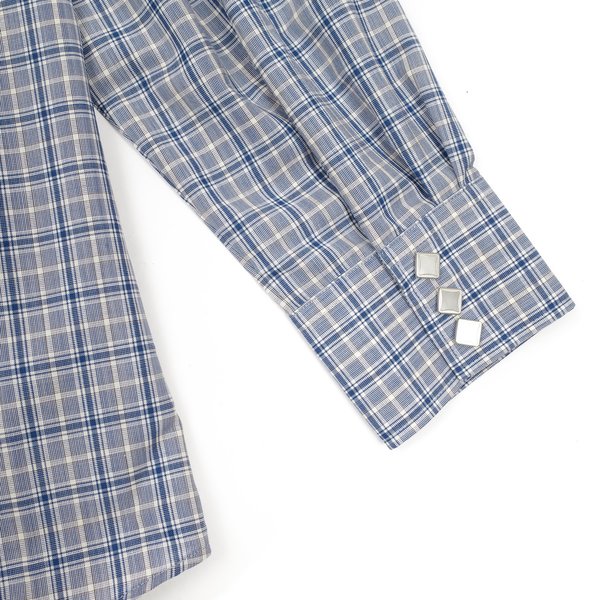 Our Legacy Ranch Shirt - Blue Check | Garmentory Our Legacy Ranch Shirt - Blue Check | Garmentory