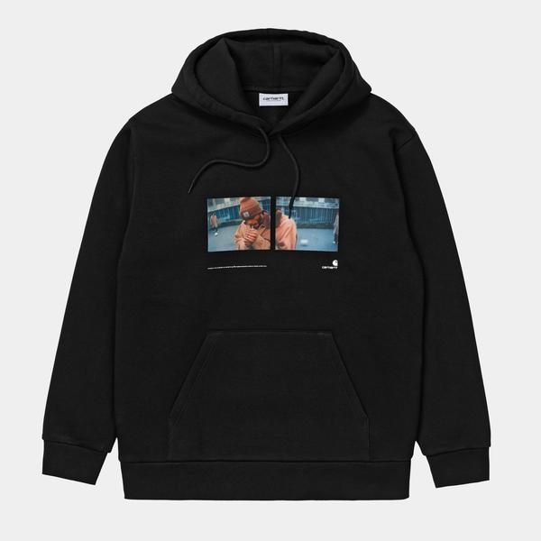 CARHARTT WIP Hooded Backyard Sweatshirt - black CARHARTT WIP Hooded Backyard Sweatshirt - black