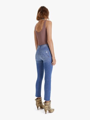 Mother Denim Mid Rise Dazzler Ankle 