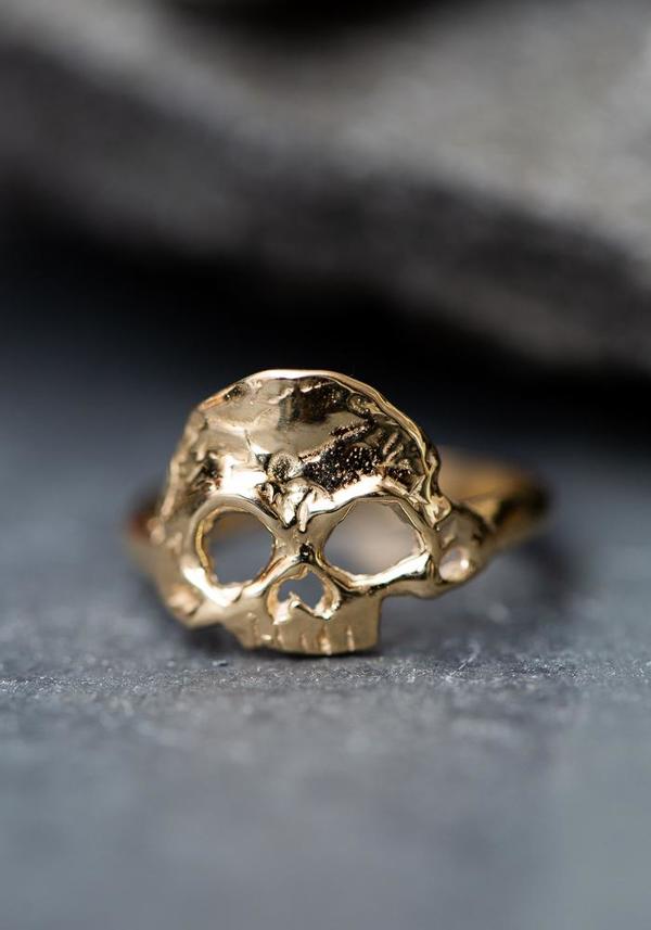 Margaret Cross Petite Dust to Dust Ring - Gold Margaret Cross Petite Dust to Dust Ring - Gold