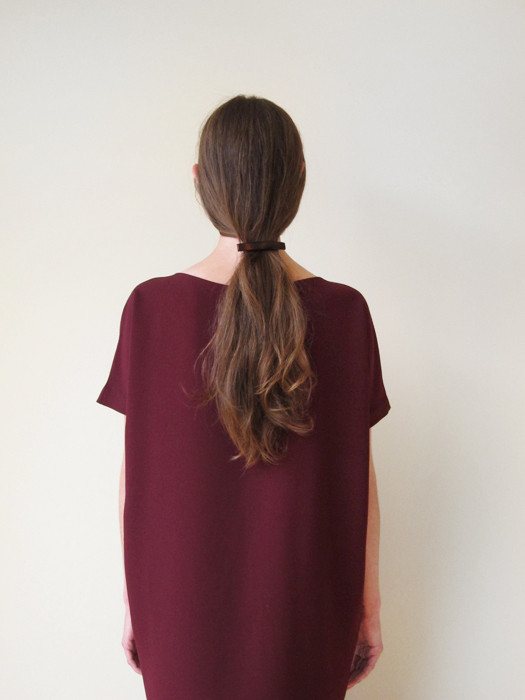KAAREM Triangle Midi Dolman Open Back Dress KAAREM Triangle Midi Dolman Open Back Dress