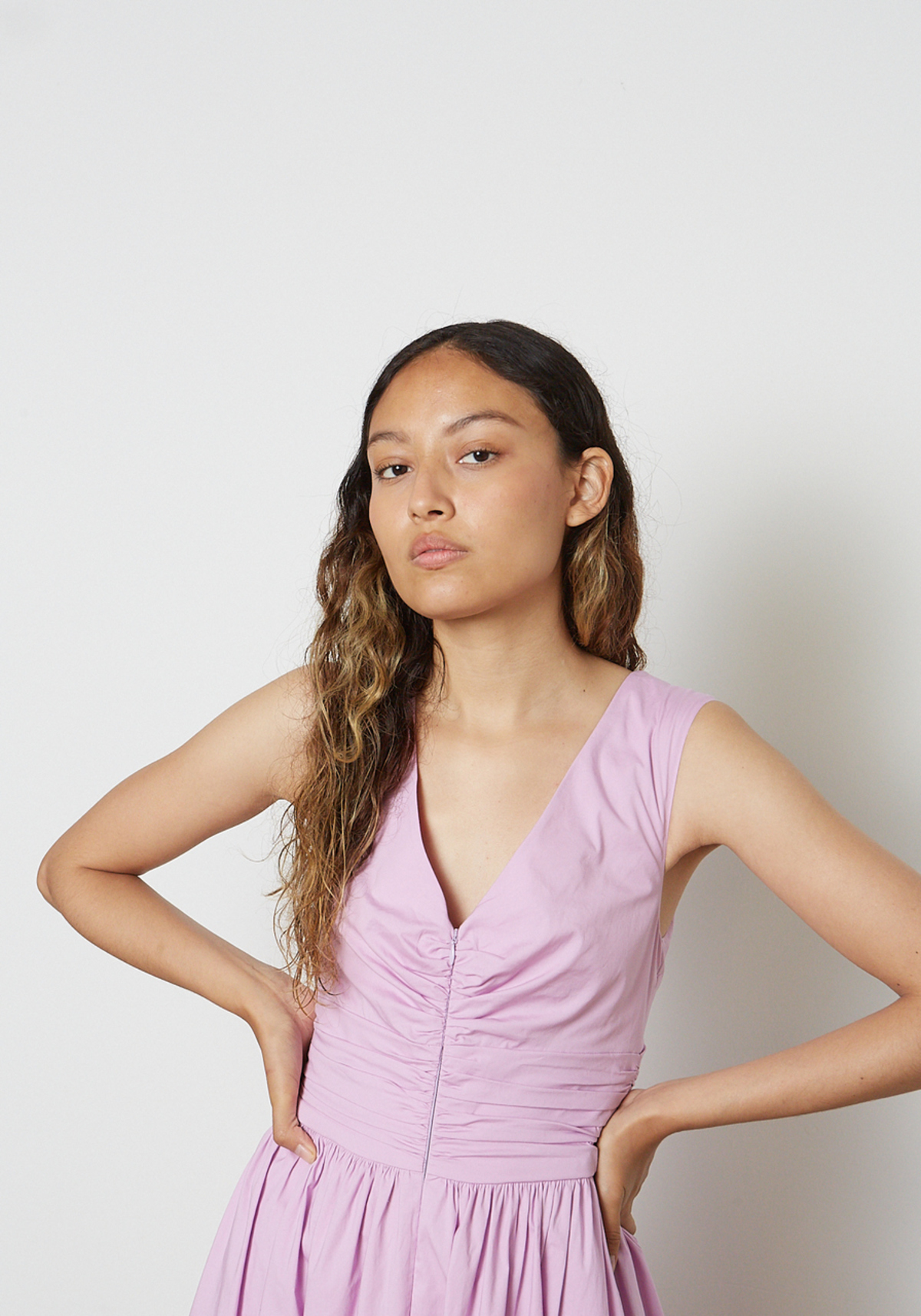 Staud Gloria Dress - Lavender - Image 3 of 3