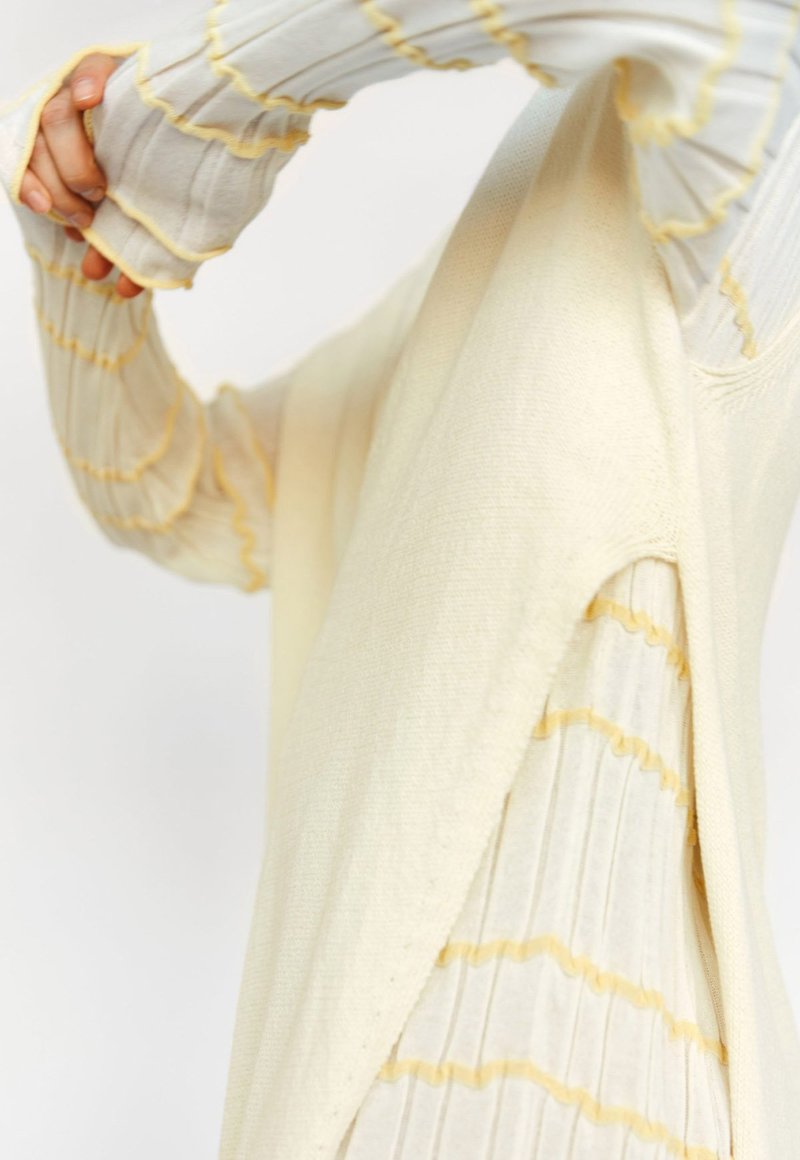 Rus Brouillard Vest - Chalk