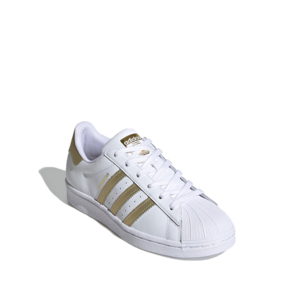adidas Superstar Cloud White/Gold Metallic Women FX7483 | Garmentory