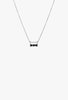 Jennie Kwon Designs 3S Black Diamond Necklace - 14K Yellow/Rose/White Gold - Thumbnail 3
