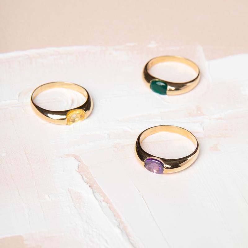 Bobbie Carr Brigitte Ring - Amethyst