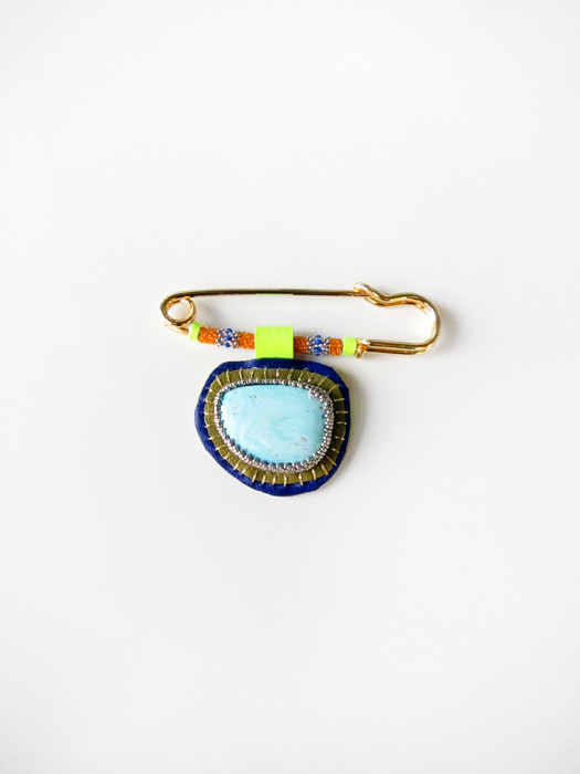 Robin Mollicone Turquoise Pin Robin Mollicone Turquoise Pin