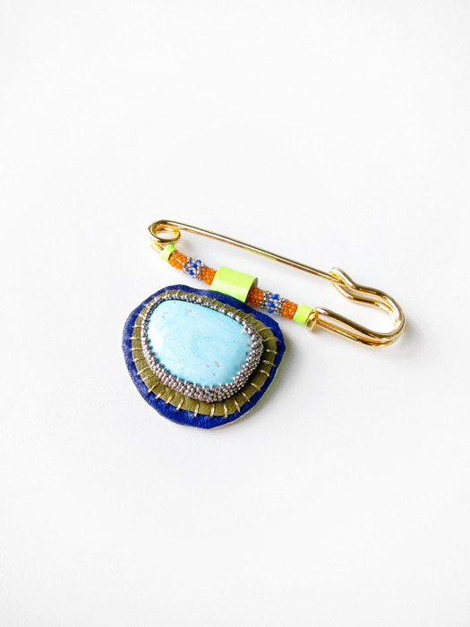 Robin Mollicone Turquoise Pin Robin Mollicone Turquoise Pin