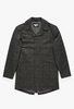 Banks Journal Brooklyn Plaid Trench Jacket - Dirty Black - Thumbnail 1