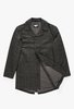 Banks Journal Brooklyn Plaid Trench Jacket - Dirty Black - Thumbnail 2
