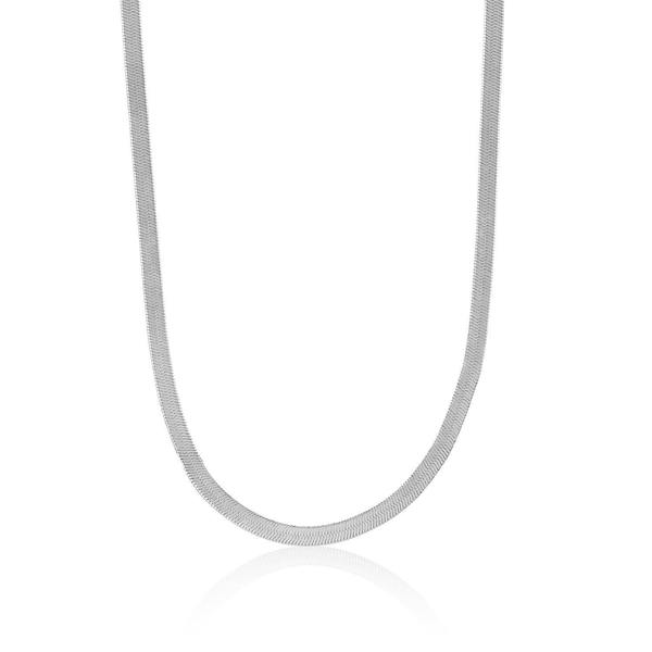 Bobbie Carr Herringbone Necklace - Sterling Silver