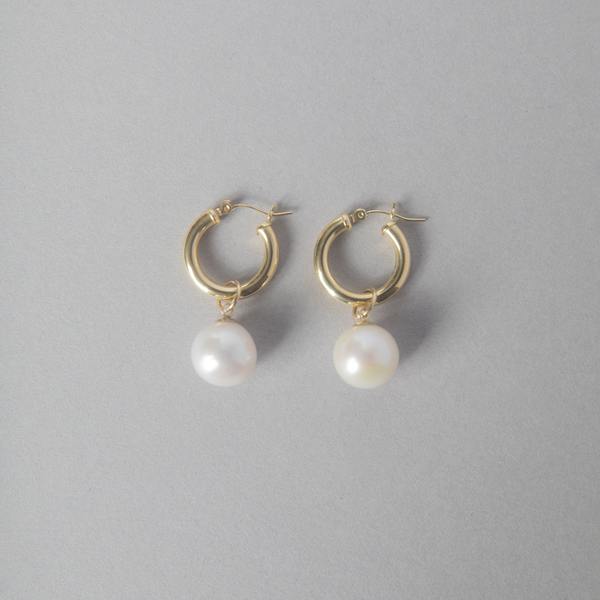 Bobbie Carr Pearl Huggie