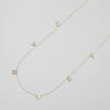 Bobbie Carr Personalized Spaced Letter Necklace - Thumbnail 2