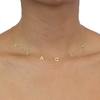 Bobbie Carr Personalized Spaced Letter Necklace - Thumbnail 4