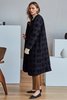 Maison De Ines Polka Dot Padded Coat - black - Thumbnail 2