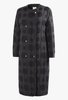 Maison De Ines Polka Dot Padded Coat - black - Thumbnail 3