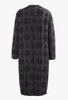 Maison De Ines Polka Dot Padded Coat - black - Thumbnail 4