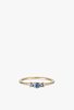 Jennie Kwon Designs Sapphire Trio Equilibrium Ring -  - Thumbnail 2