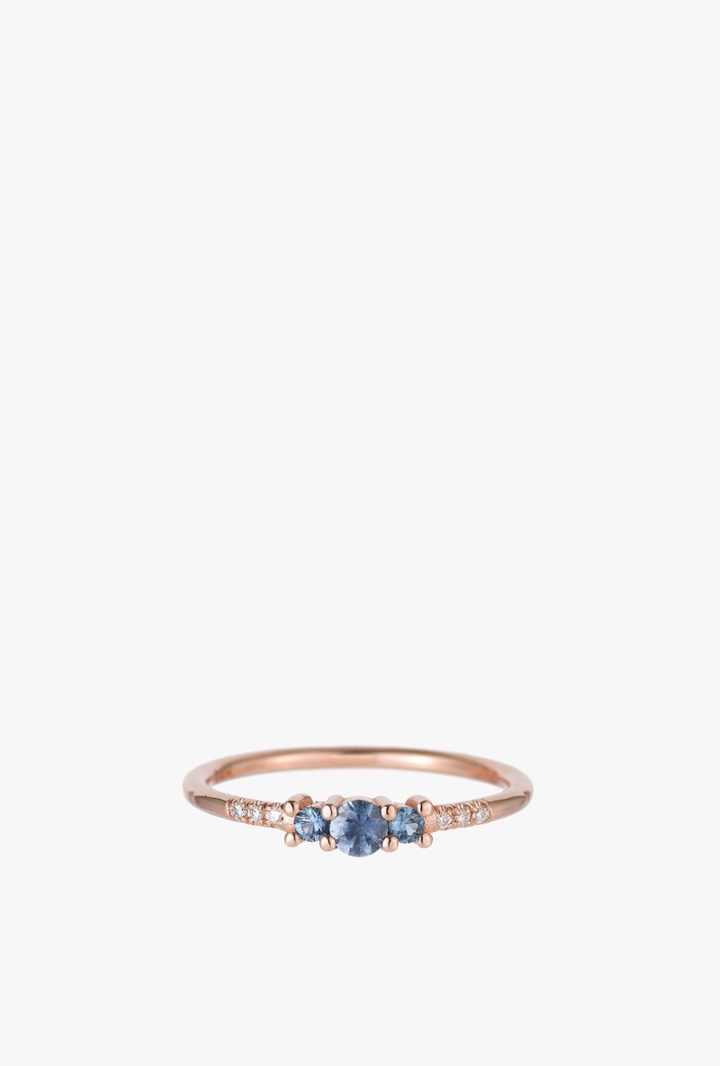 Jennie Kwon Designs Sapphire Trio Equilibrium Ring - 