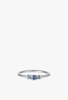 Jennie Kwon Designs Sapphire Trio Equilibrium Ring -  - Thumbnail 4