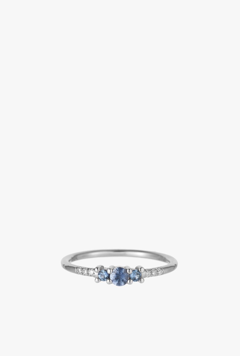 Jennie Kwon Designs Sapphire Trio Equilibrium Ring - 