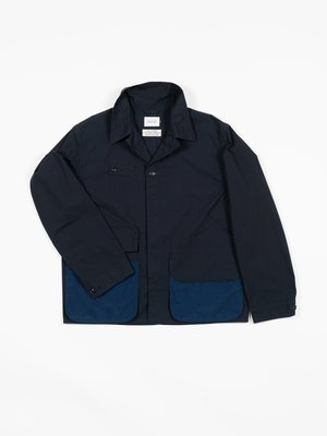 navy hunting jacket
