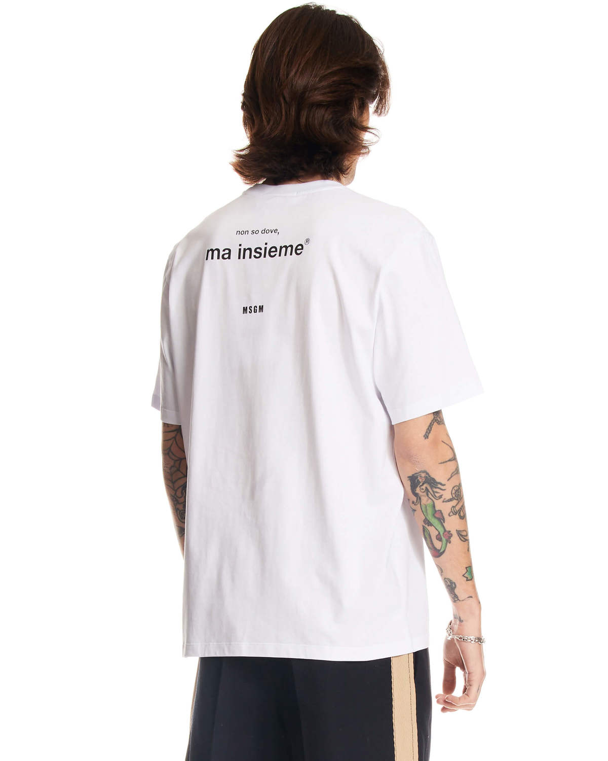 MSGM Logo Fitted Tank Top