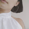 Nepheliad Dreamcatcher Open Hoop Earrings - Thumbnail 1