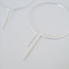 Nepheliad Dreamcatcher Open Hoop Earrings - Thumbnail 3