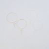 Nepheliad Dreamcatcher Open Hoop Earrings - Thumbnail 5