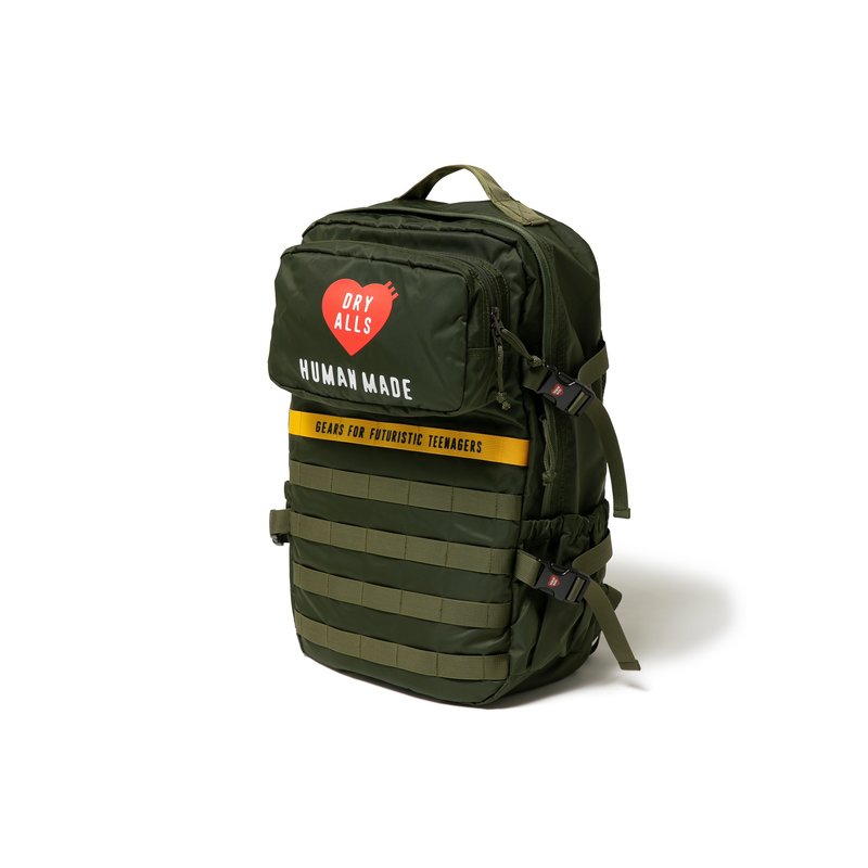 Human Made Military Back Pack - Olive Drab | Garmentory