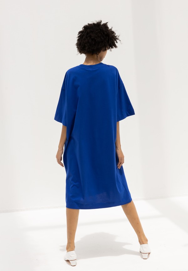 KOWTOW T SHIRT DRESS BRIGHT BLUE on Garmentory