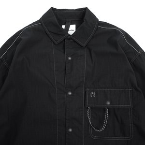 and wander DRY RIP SHIRT - BLACK | Garmentory