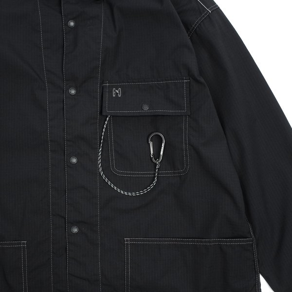and wander DRY RIP SHIRT - BLACK | Garmentory