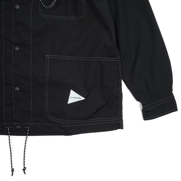 and wander DRY RIP SHIRT - BLACK | Garmentory