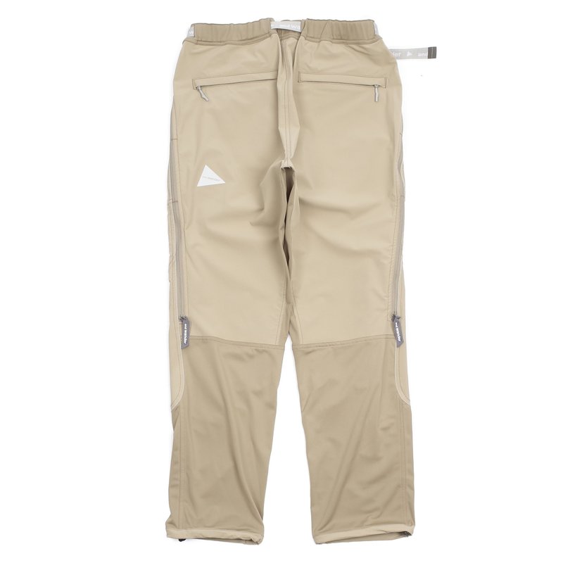 And Wander Trek Long Pants - Beige | Garmentory