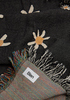 Bien Mal Beatriz Throw Blanket - Black - Thumbnail 2