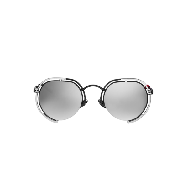 VYSEN Eyewear Panache Black and Silver Frame P-5 Sunglasses